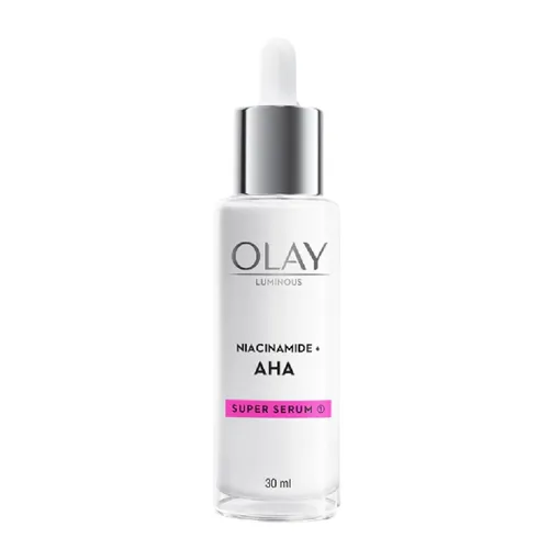 Serum Hỗ Trợ Dưỡng Sáng, Làm Mờ Thâm Mụn Olay Luminous Niacinamide + AHA Super Serum 30ml