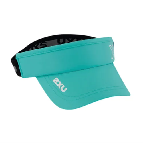 Mũ Nửa Đầu 2XU Performance Visor UQ6165f-AUR/WHT Màu Xanh Ngọc