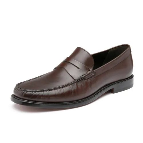 Giày Lười Nam Germano Bellesi 202 Màu Nâu Đậm Size 39