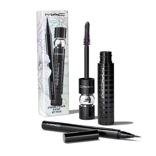 Set Mascara Và Kẻ Mắt MAC Stroke Stack Eye Kit 2 Món