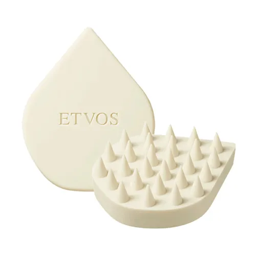 Lược Massage Thư Giãn ETVOS Relaxing Massage Brush Màu Be