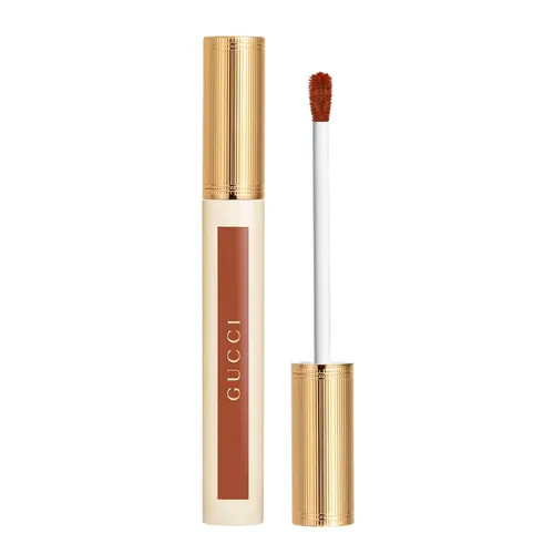 Son Kem Bóng Gucci Glow Oil In Water Tint 308 Lucy Dark Orange Màu Đỏ Cam Gạch