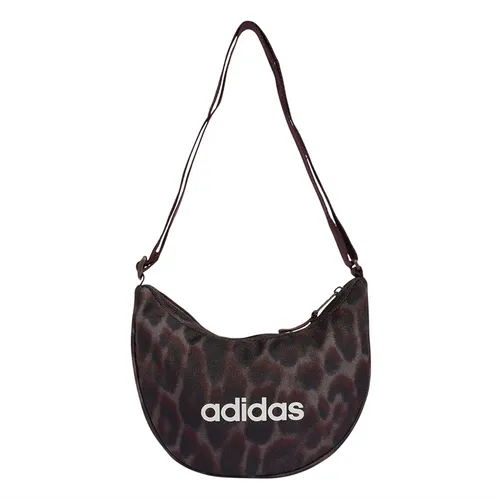 Túi Đeo Vai Adidas Pouch Graphic Essential Linear KD2182 Màu Nâu Đen