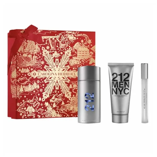 Set Nước Hoa Nam Carolina Herrera 212 Men Eau De Toilette Spray Set 3 Món