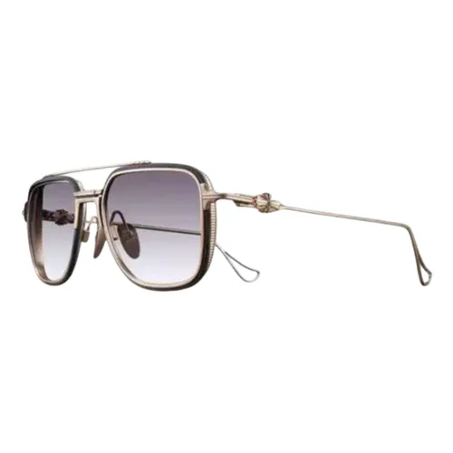 Kính Mát Chrome Hearts Humpster Matte Black - Gold Plated Màu Đen - Vàng