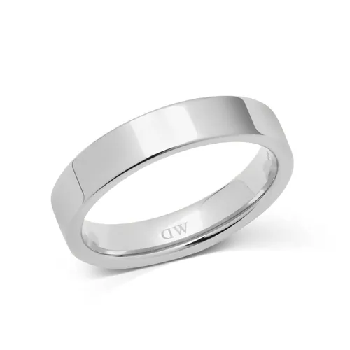 Nhẫn Daniel Wellington Line Ring Polished 4.5mm DW00401819 Màu Bạc Size 48
