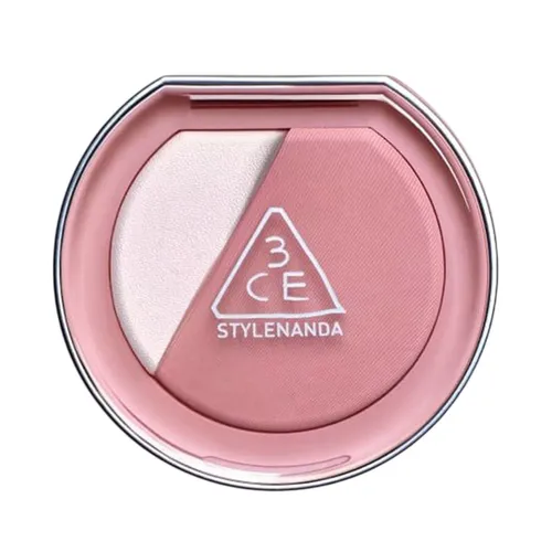 Phấn Má Hồng Và Bắt Sáng 3CE Blushlighter Middy Hype Màu Hồng Đất