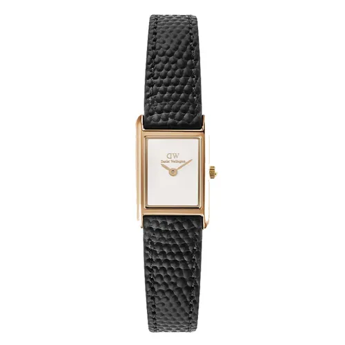 Đồng Hồ Nữ Daniel Wellington Bound Mini Black Lizard White DW00100907 Màu Đen/ Vàng Hồng