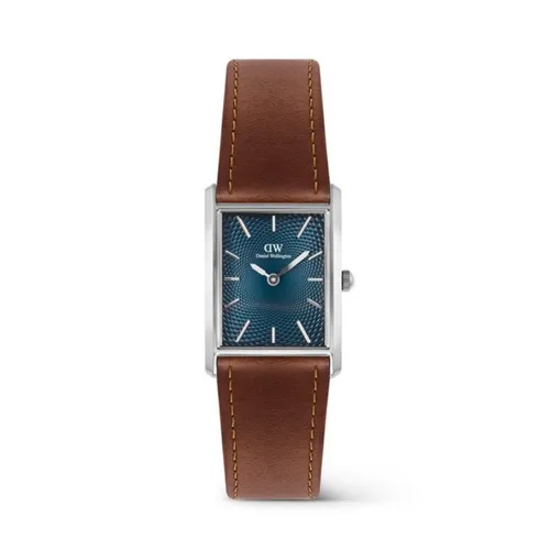 Đồng Hồ Daniel Wellington Bound Light Brown Arctic Guilloché Silver Watch DW00100900 Màu Nâu - Bạc