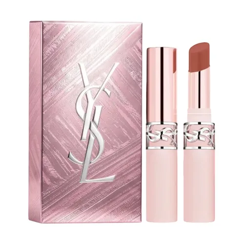 Set Son YSL Lovenude Blusher 03 Taupe Flirt Màu Nâu Cam Đất + Hộp Quà Limited