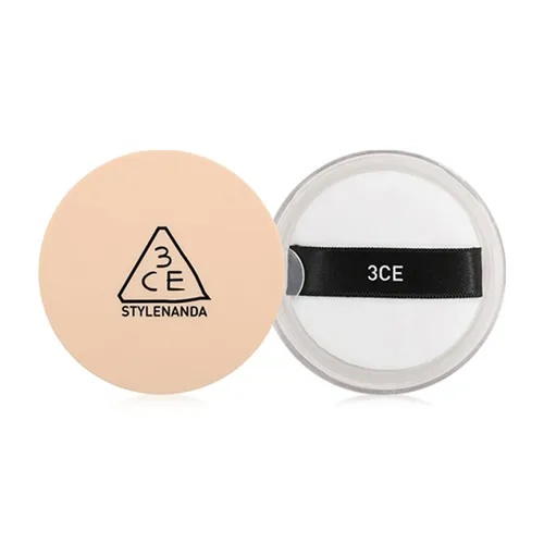 Phấn Phủ 3CE Natural Finish Loose Powder Tone #001 Light Beige 8.5g