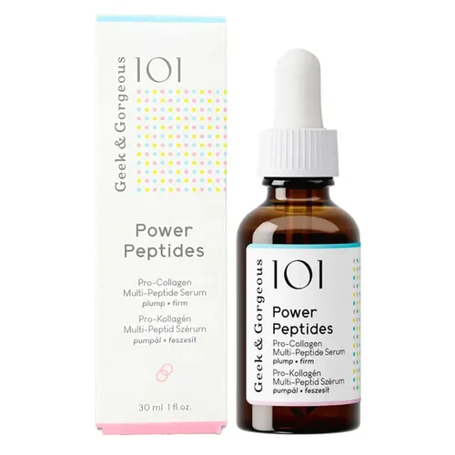 Tinh Chất Phục Hồi Da, Giảm Nếp Nhăn Geek & Gorgeous Power Peptides, 30ml