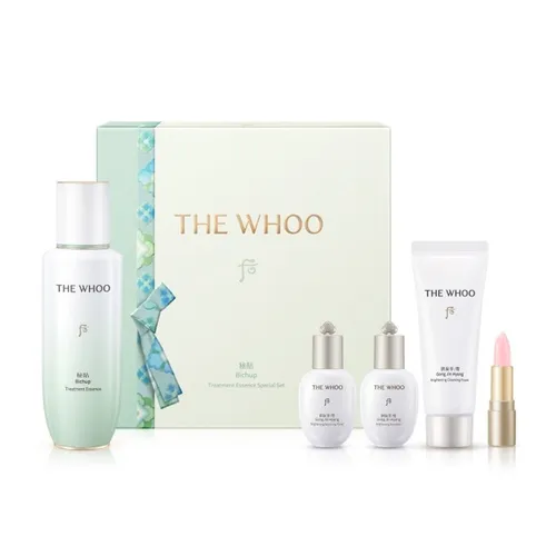 Bộ Dưỡng Da Ngăn Ngừa Lão Hóa Whoo Bichup Treatment Essence Special Set 5 Món