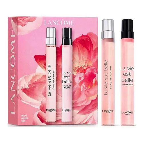 Set Nước Hoa Nữ Lancôme La Vie Est Belle L’Eau De Parfum Và Vanille Nude EDP (2 x 10ml)