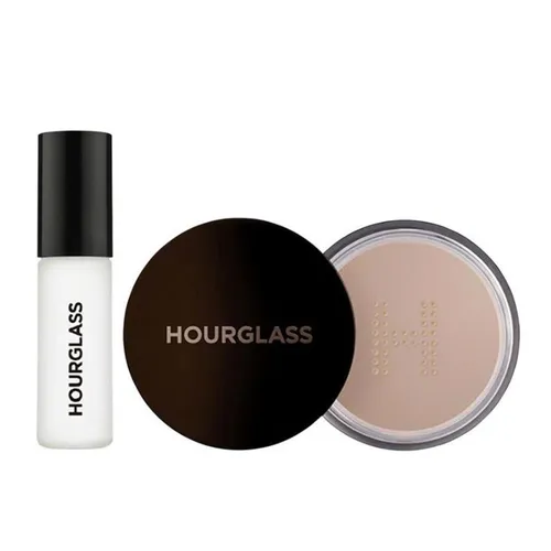 Set Phấn Phủ Bột + Kem Lót Hourglass Veil Mini