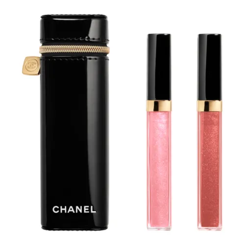 Set Son Chanel Rouge Coco Gloss 2026 - Customizable Set 438 Charms + 445 Bijou Kèm Túi Đựng Son