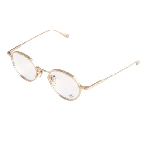 Gọng Kính Unisex Chrome Hearts Thick Gold Plated/Matte Gold Plated Màu Vàng Gold