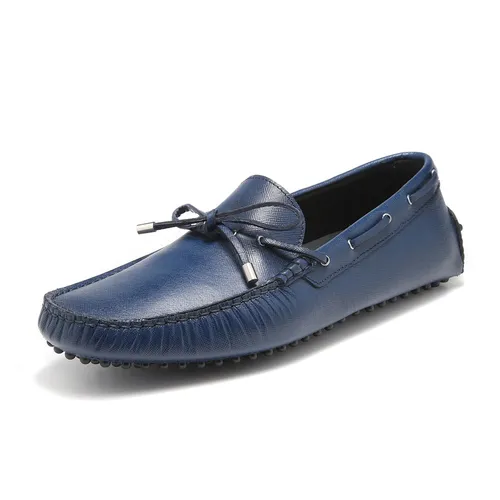 Giày Lười Nam Germano Bellesi 130-03 Màu Xanh Navy Size 38