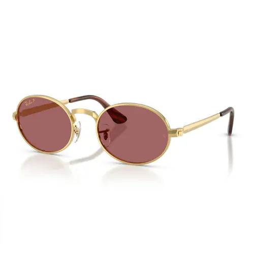 Kính Mát Unisex Rayban Sunglasses Arista Gold Purple Polarized 0RB3931 001/AF Màu Tím Vàng