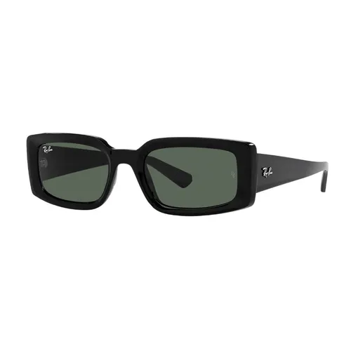 Kính Mát Unisex Rayban Dark Green Black 0RB4395F 667771 Màu Đen Xanh