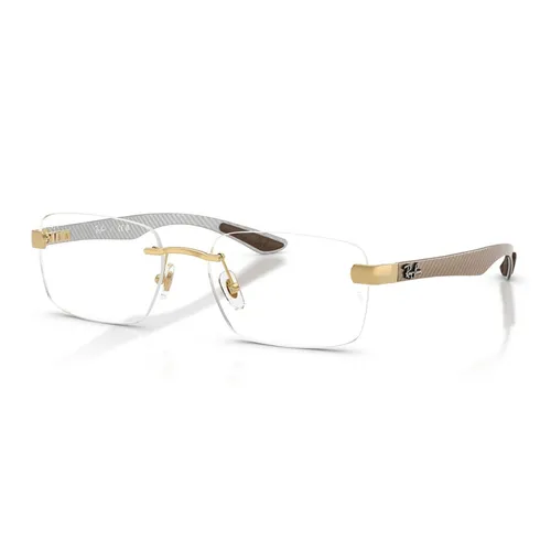 Gọng Kính RayBan Optical Frames 0RX8423 2500 Màu Nâu Bạc
