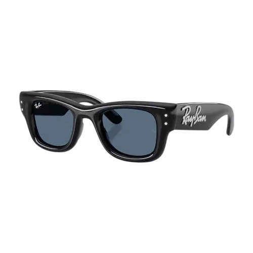 Kính Mát Unisex Rayban 0RB4940B 686480 Black Ultra Blue Màu Đen Xanh