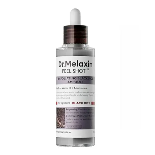 Tinh Chất Tẩy Da Chết Dr.Melaxin Peel Shot Exfoliating Black Rice Ampoule 80ml