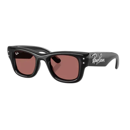 Kính Mát Unisex Rayban 0RB4940B 686485 Black Dark Violet Màu Đen Tím
