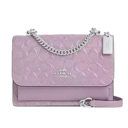 Túi Đeo Chéo Nữ Coach Klare Crossbody Bag In Signature Leather CDA97 Màu Tím Nhạt
