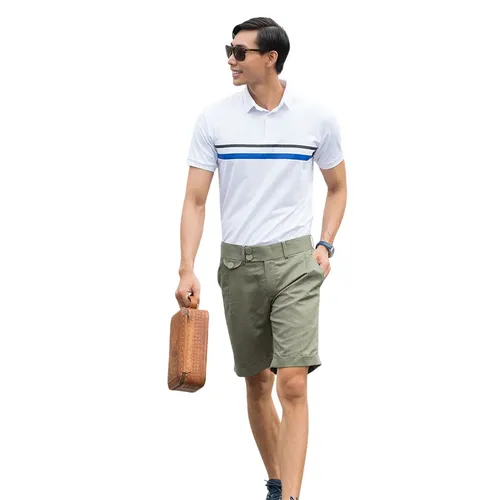 Quần Short Nam F2 Fashion & Freedom Linen SN31-XANH RÊU-29-0322 Màu Xanh Rêu Size S