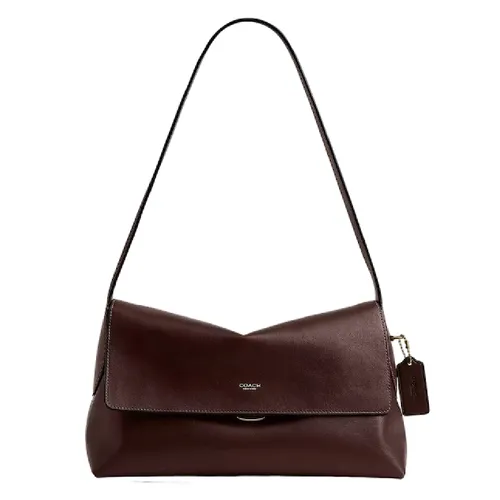 Túi Đeo Chéo Nữ Coach Chelsea Shoulder Bag 30 Maple CDS58 Màu Nâu Đậm