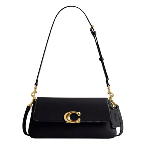 Túi Đeo Vai Nữ Coach Jet Shoulder Bag Màu Đen