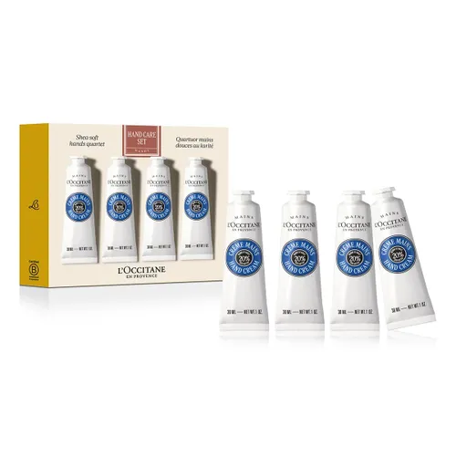 Set Kem Dưỡng Da Tay L'Occitane Shea Soft Hands Quartet (4 x 30ml)