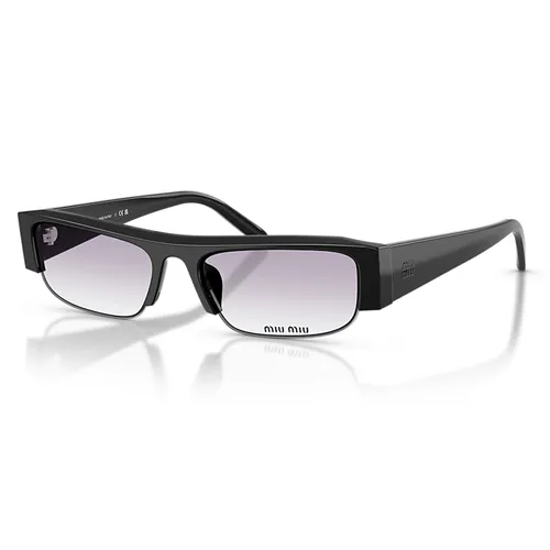 Kính Mát Miu Miu Clear Gradient Dark Grey 0MU B07SF 16K04O Màu Đen Xám