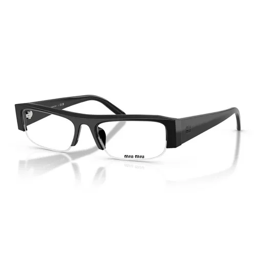 Kính Mắt Cận Miu Miu Black 0MU B07SF 16K08N Màu Đen