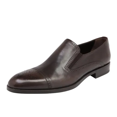 Giày Lười Nam Germano Bellesi 1093 Màu Nâu Đậm Size 38 – Germano Bellesi