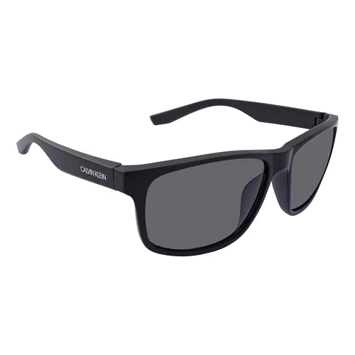 Kính Mát Nam Calvin Klein CK Grey Rectangular Men's Sunglasses CK19539S 001 Màu Xám