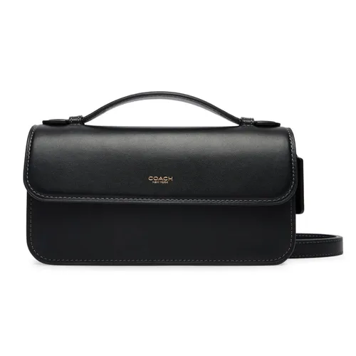 Túi Đeo Vai Nữ Coach Elora Top Handle Leather Satchel Bag CCY30 Màu Đen