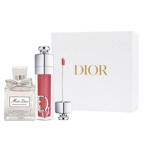 Set Son + Nước Hoa Dior 3 Món (Son 009 Intense Rosewood Màu Hồng Đất + Nước Hoa Miss Dior Blooming Bouquet EDT 5ml + Box quà)