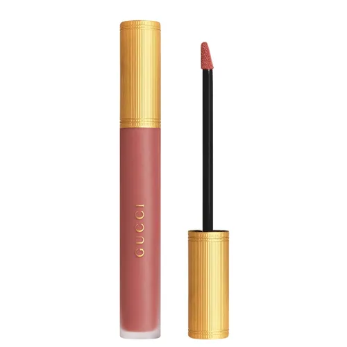 Son Kem Lì Gucci Rouge Liquid Matte 217 Valeria Rose Lipstick Màu Hồng Đất