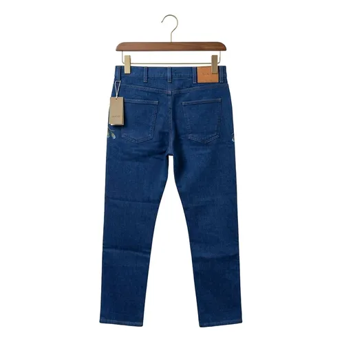 Quần Jean Nam Gucci 430368 XR611 4395 Màu Xanh Họa Tiết Size 32