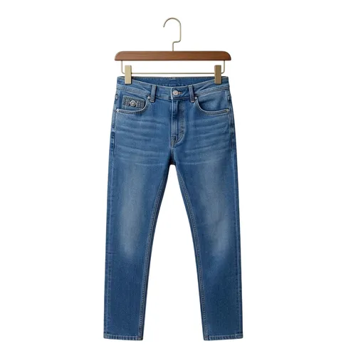 Quần Jean Nam Versace 1011693 1A09961 1D360B Màu Xanh Đậm Size 30