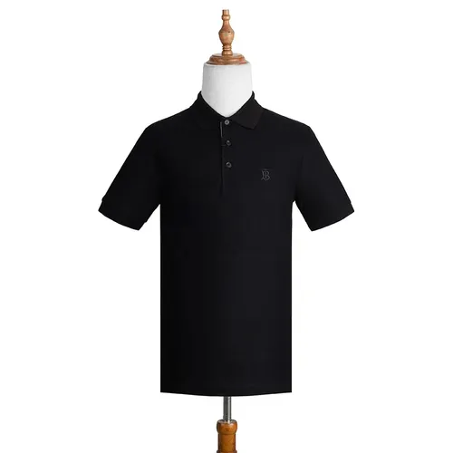 Áo Polo Nam Burberry Black Burberry Polo Shirt Tag TB 8014003 Màu Đen