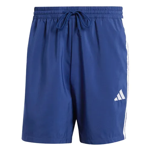 Quần Short Nam Adidas Essential 3-Stripes Chelsea JE6439 Dark Blue / White Màu Xanh Đậm Size L
