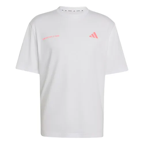 Áo Thun Nam Adidas Adi365 Running Community Culture T-Shirt KH5059 Màu Trắng Size M