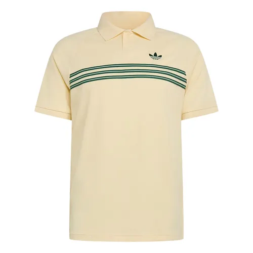 Áo Polo Nam Adidas Chest Stripes KT4305 Màu Vàng Kem Size XL