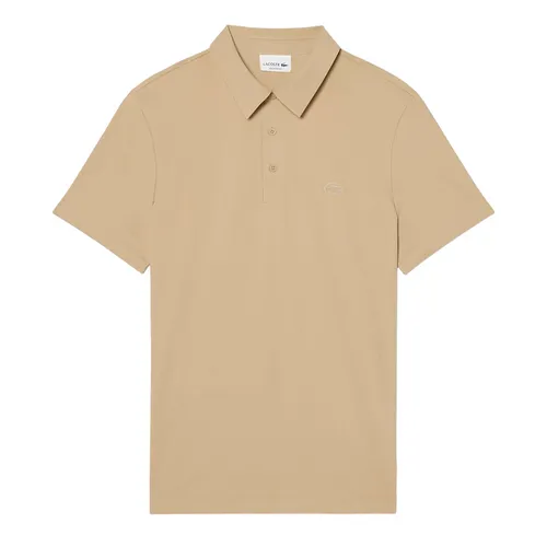 Áo Polo Nam Lacoste Regular Fit Commuter Polo DH1604 - 02S Màu Be Size 3