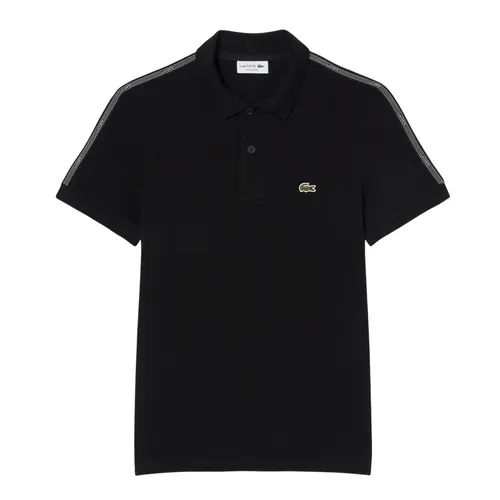 Áo Polo Nam Lacoste Regular Fit Logo Stripe PH0897 - 031 Màu Đen Size 4