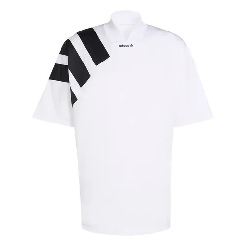 Áo Thun Nam Adidas Adicolor Color Block Jersey KT0572 White/ Black Màu Trắng Size S