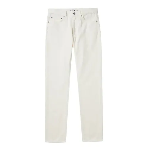 Quần Jean Nam Lacoste Slim Fit HH8856 - 70V Màu Trắng Size 32